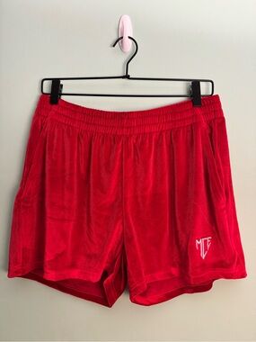 Men’s MCE Red Velvet Shorts - NWOT - Size Medium (34-36)